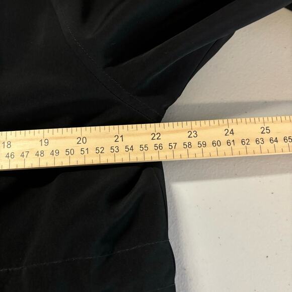 Regent Park Women's Small Black Raincoat Jacket Lined Detach Hoodie -tiny flaw - Picture 4 of 14